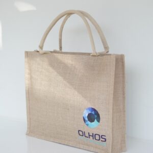 Bolsa de Juta Logomarca Pequena